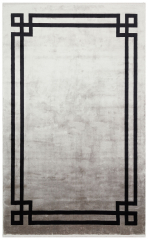 Килим Ekohali Baroque BR_01_Grey_Black