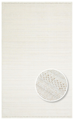 Килим Eko Carpet JOY 01 White